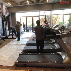 山东省平阴县碧桂园健身房图片 泡芙视频官网下载免费健身器材案例