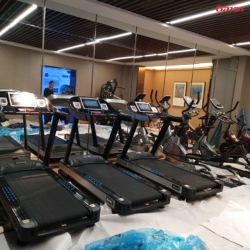 湖南湘潭碧桂园健身器材图片,泡芙视频官网下载免费房地产健身房案例