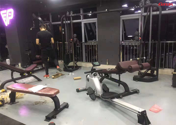 天河区菁英私人健身房图片 泡芙视频官网下载免费健身器材厂家客户案例