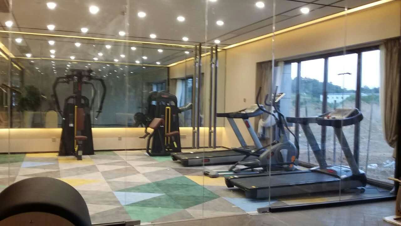 山东烟台莱山碧桂园健身房 泡芙视频官网下载免费地产健身器材案例展示